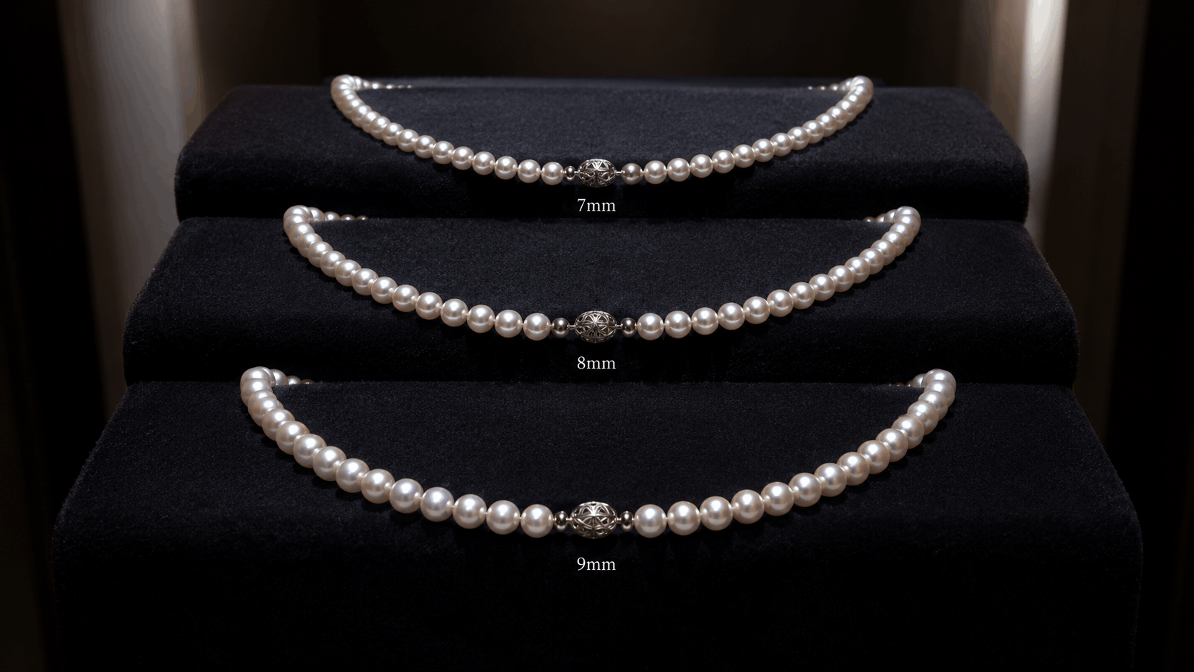 03. Hanadama Akoya Pearl Necklace Sizes and Prices in Singapore