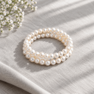 Pearl Stretch Bracelet Guide to Sizing and Care
