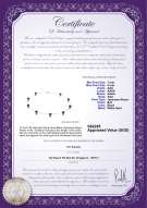 Product certificate: AK-B-AAA-78-N-Stati