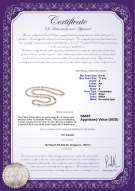 Product certificate: FW-W-A-611-N-Chloe