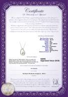 Product certificate: FW-W-AA-910-P-Isabella