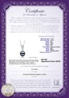 Product certificate: JAK-B-AA-78-P-Daria