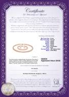 Product certificate: P-AAAA-67-S