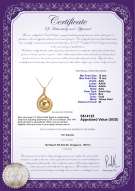 Product certificate: SS-G-AAA-1213-P-Catalina