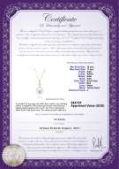 Product certificate: SSEA-W-AAA-1011-P-Hilda