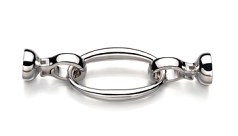  Clasp in Ebba - Sterling Silver 