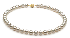 8.5-9mm AAA Quality Japanese Akoya Cultured Pearl Set in White