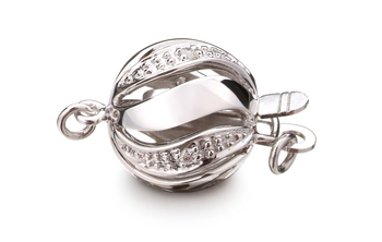 Clasp in Buckingham - 14k White Gold Clasp in Buckingham - 14k White Gold