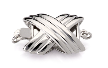 Clasp in Oxford - 14K White Gold Clasp in Oxford - 14K White Gold
